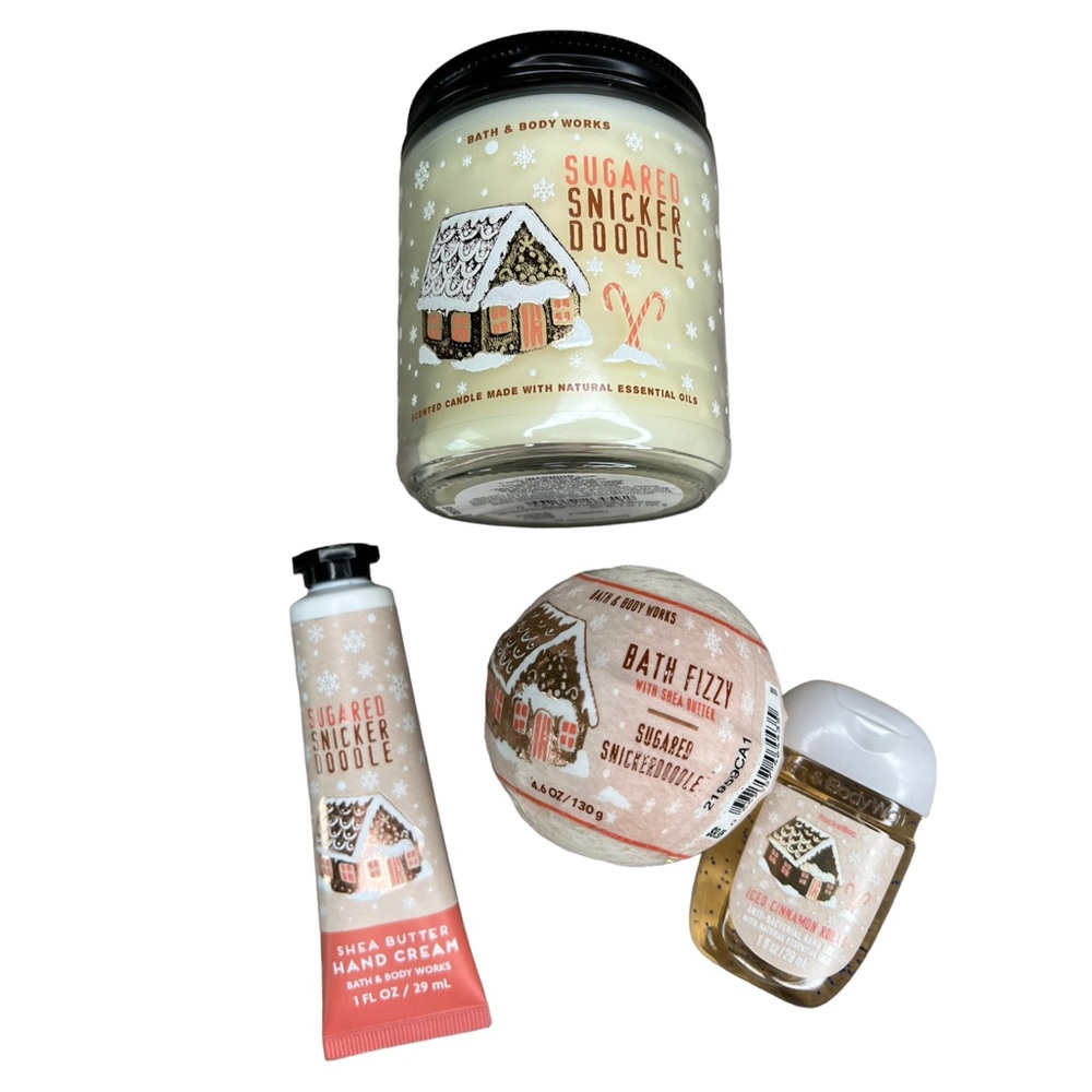 Bath & Body Works Sugared Snickerdoodle bundle
